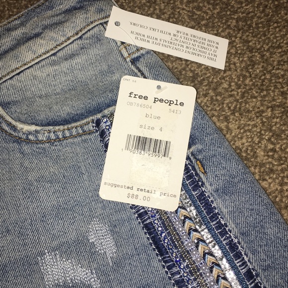 Free People denim skirt - Picture 7 of 7